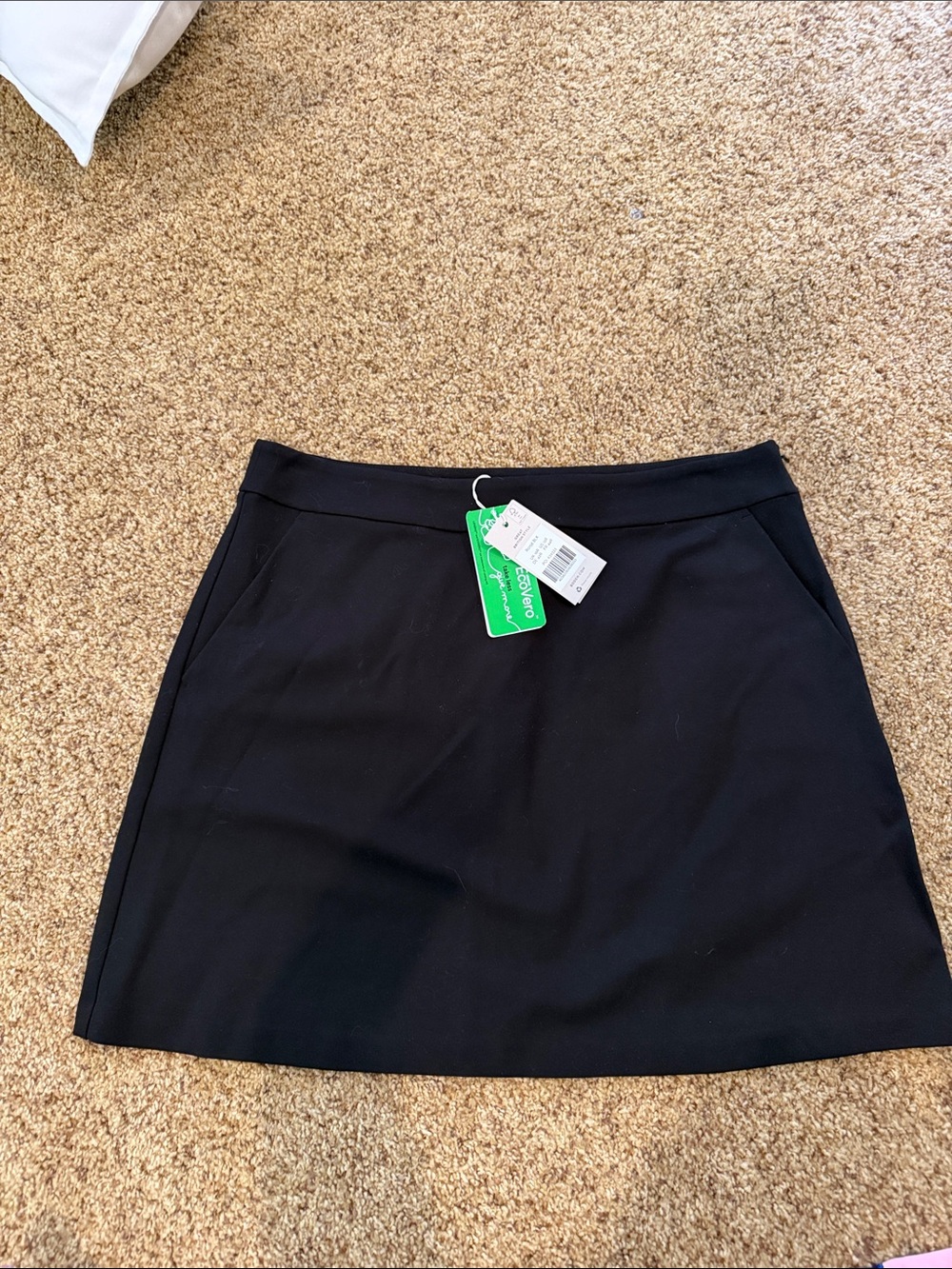 Boden Black A-Line Skirt